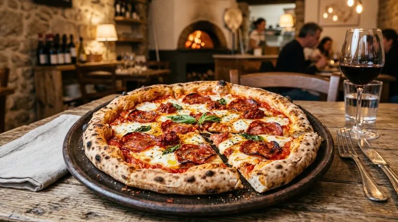 Pizza Diavola Vulcania