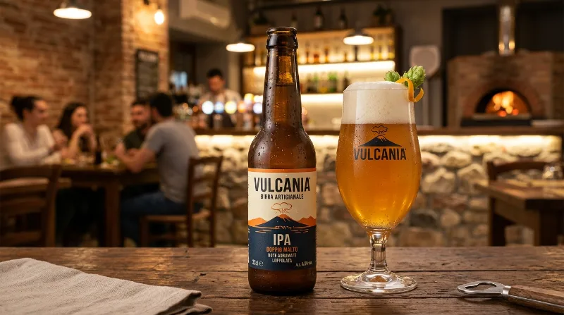 Birra Artigianale IPA Vulcania 33cl